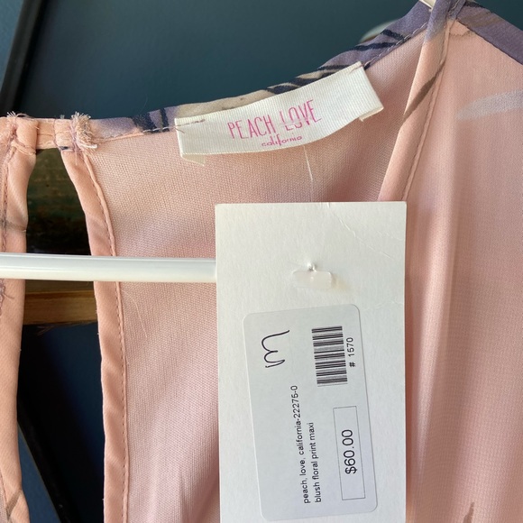 NWT Peach Love Mini Dress- Size M - Picture 7 of 7